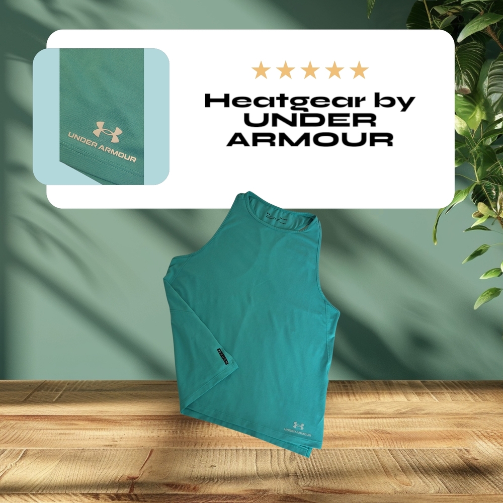 Under Armour Aqua Blue Tank Top - Picture 3 of 7